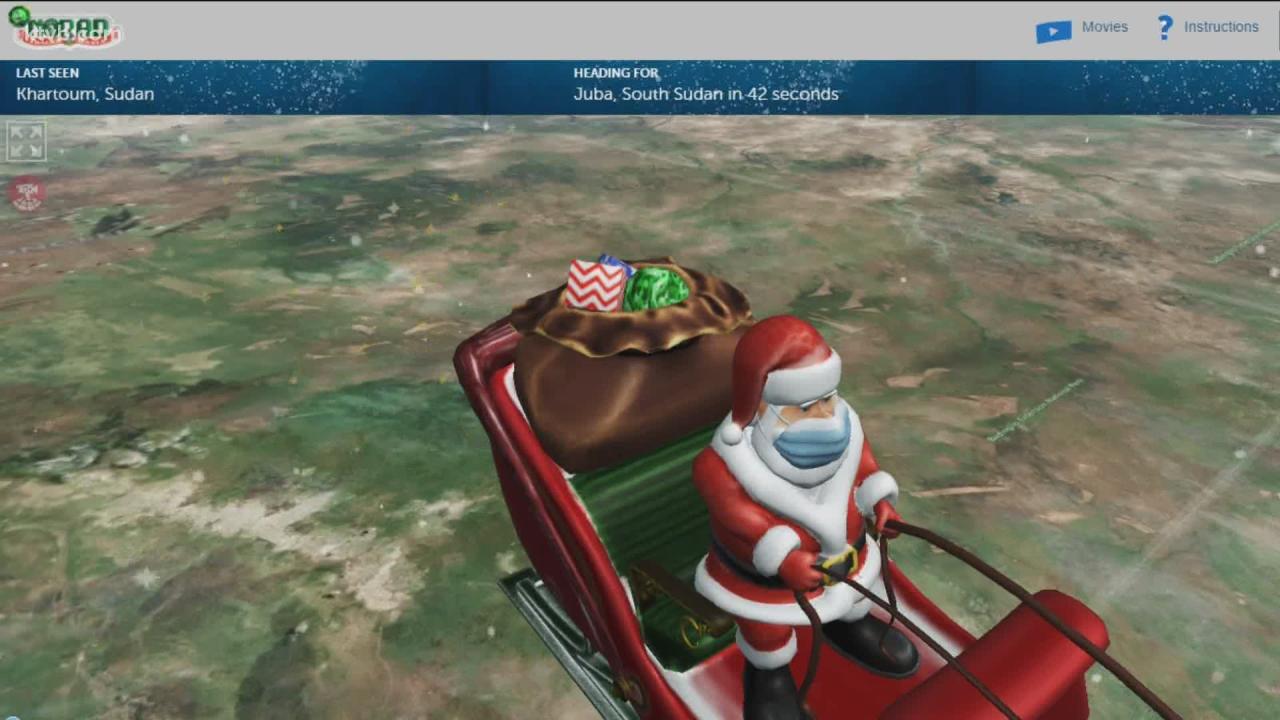 Norad santa tracker phone number